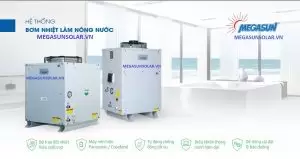 Hệ thống nước nóng trung tâm bơm nhiệt MGS-6HP