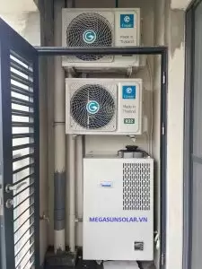 Máy nước nóng trung tâm bình tích hợp Megasun