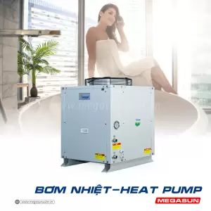 Bơm nhiệt heat pump Megasun loại công nghiệp MGS-3HP luôn là lựa chọn tin cậy nhất hiện nay
