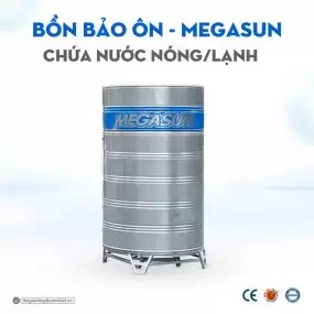 Ưu thế cạnh tranh của bình bảo ôn giữ nhiệt 2000 Lít Megasun BBO-2000-KCA-D