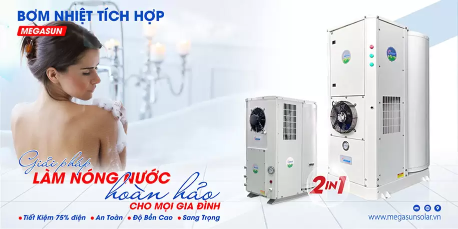 Máy bơm nhiệt tích hợp Megasun
