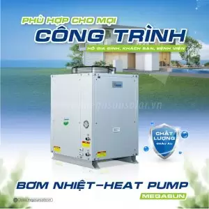 Máy nước nóng không khí Megasun MGS-2.5HP-1000L