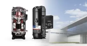 Heat pump water heater Megasun MGS-6HP-2500L Copeland có hiệu suất nén cao nhất