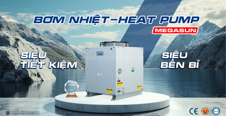 Bơm nhiệt công nghiệp tách rời Megasun MGS-3HP