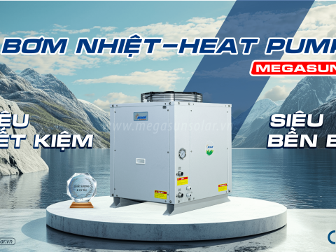 Bơm nhiệt công nghiệp tách rời Megasun MGS-3HP