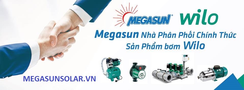 Megasun phân phối các dòng sản phẩm của bơm nước Wilp Pump