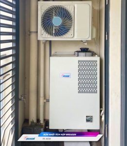 Máy bơm nhiệt bình tích hợp cho gia đình MGS-2.5-80
