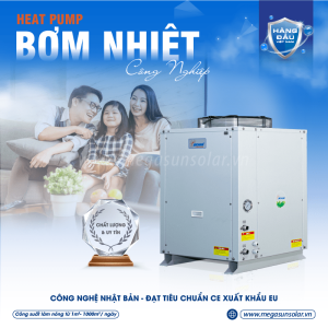 Máy nước nóng bơm nhiệt Heat Pump Megasun MGS-3HP