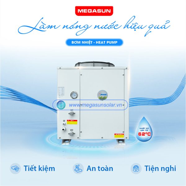 Bơm Nhiệt Heat Pump Dân Dụng Megasun MGS-1HP