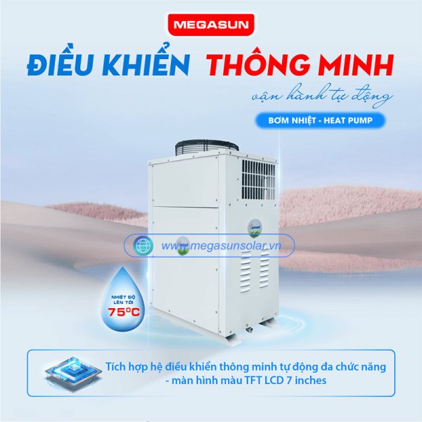 Máy Bơm nhiệt heat pump Megasun MGS-1HP