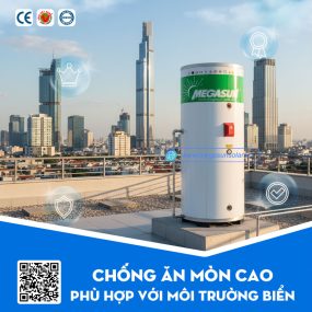 Bồn bảo ôn không chịu áp Megasun BBO-200-KCA-D