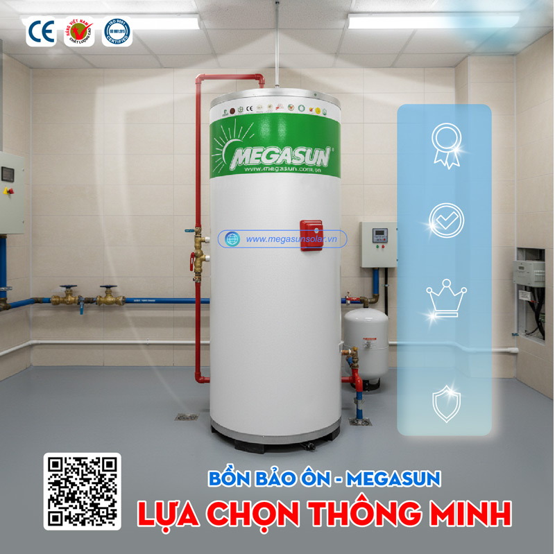 Bình giữ nhiệt bảo ôn Megasun BBO-300-KCA-D
