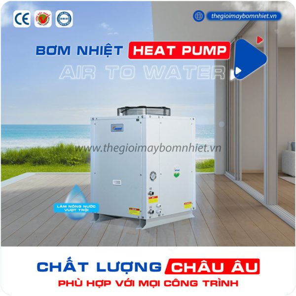 Máy Bơm Nhiệt Heat Pump MegasunMGS-2HP -500L