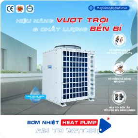 Máy Bơm Nhiệt Heat Pump MegasunMGS-2HP -500L