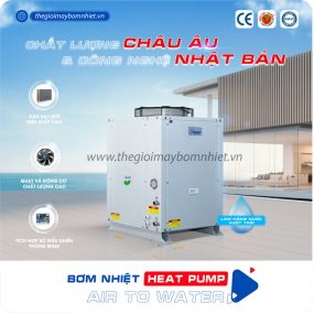 Máy Bơm Nhiệt Heat Pump MegasunMGS-2HP -500L