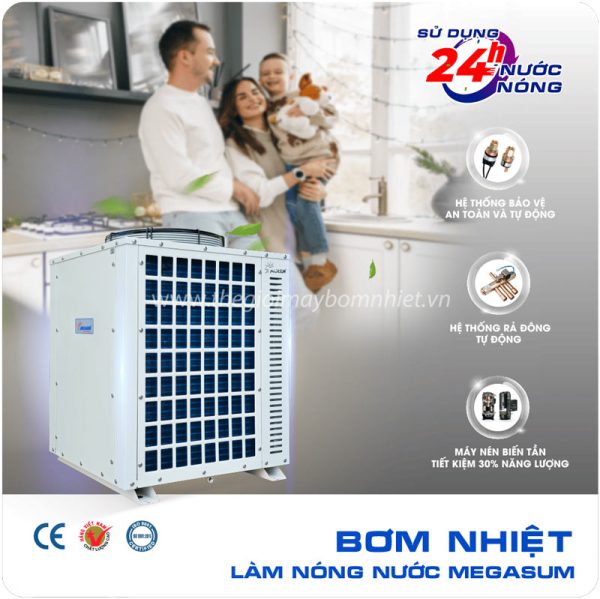 Máy Bơm Nhiệt Megasun MGS-2HP-400L