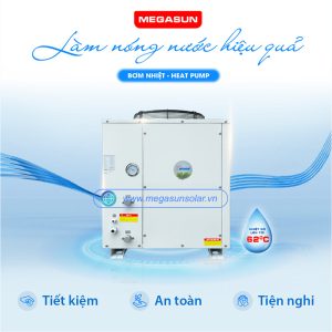 Máy Bơm Nhiệt Nước Nóng Megasun MGS-1HP-200L