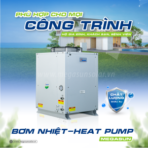 Máy nước nóng bơm nhiệt công nghiệp Megasun MGS-5HP