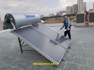 Nước nóng năng lượng mặt trời chịu áp lực cao dạng tấm phẳng MEGASUN ST-2000