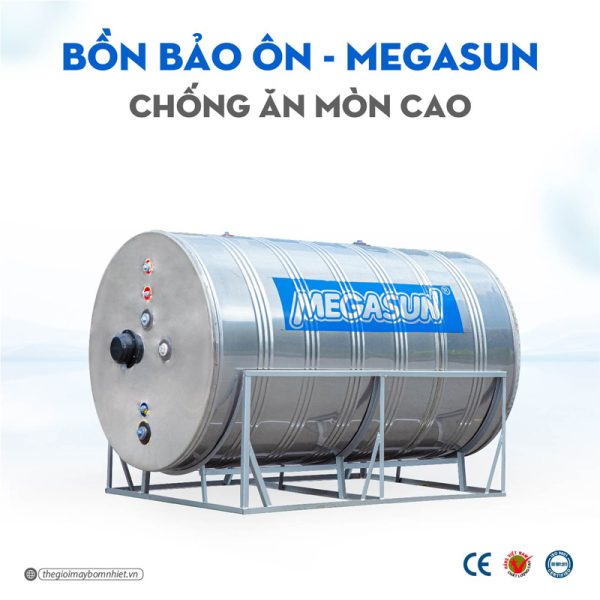 Bình inox bảo ôn 2000 Lít Megasun BBO-2000-KCA-D