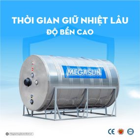 Bình nước nóng giữ nhiệt 2000 Lít Megasun BBO-2000-KCA-D