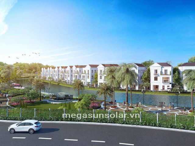 Bơm nhiêt Megasun tại Biệt thự Vinhome