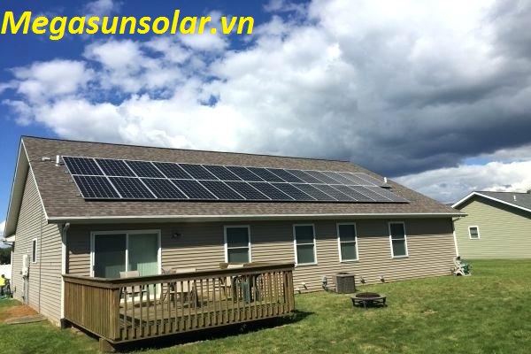 Hệ thống điện năng lượng mặt trời cho gia đình 5kw