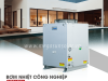 Hệ thống bơm nhiệt Megasun MGS-6HP-3000l được sản xuất theo dây chuyền công nghệ của Mỹ, đạt tiêu chuẩn xuất khẩu vào Châu Âu.