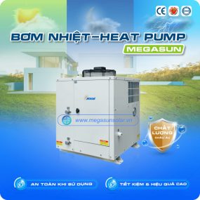 Hệ thống nước nóng trung tâm gia đình Megasun MGS-1HP-150L