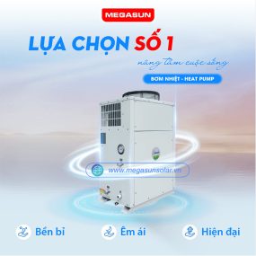 Hệ thống nước nóng trung tâm Megasun MGS-1HP-150L có thể kết hợp với nhiều thiết bị