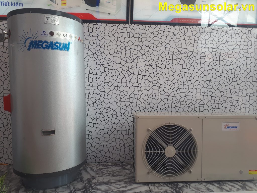 Máy bơm nhiệt nước nóng Megasun MGS - 1.5HP - 300L