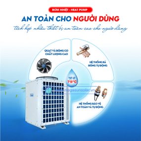 Máy nước nóng bơm nhiệt Megasun MGS-1.5HP-300L