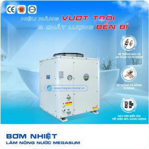Máy nước nóng bơm nhiệt cho gia đình Megasun MGS-2HP-400L