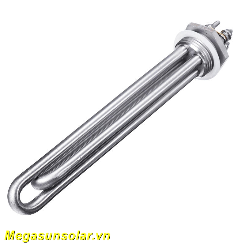 Kết hợp bơm nhiệt nước nóng Megasun MGS-3HP-1500L với điện trở gia nhiệt dự phòng heater