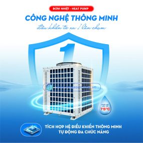 Máy bơm nhiệt cho gia đình Megasun MGS-1.5HP-200L
