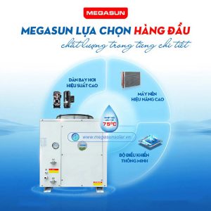 Máy Heatpump bơm nhiệt Megasun MGS-5HP-2000L