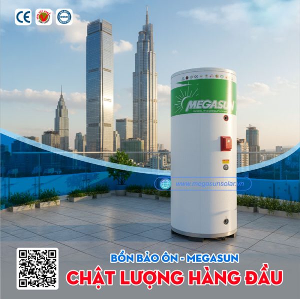 Bình chứa nước nóng 150 Lít Megasun BBO-150-KCA