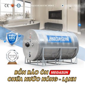 Bồn chứa nước nóng 3000L (3m3) Megasun BBO-3000-CA