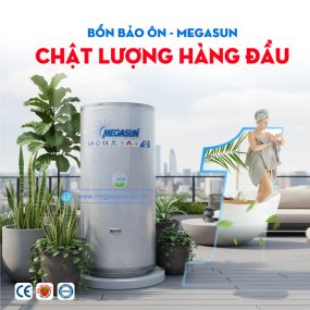 Bồn bảo ôn chịu áp 400L Megasun BBO-400-CA