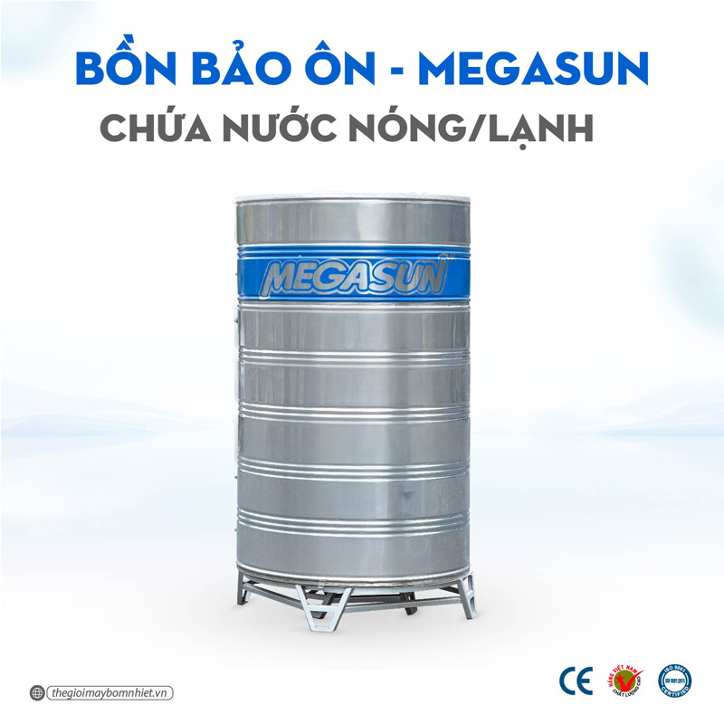Bồn bảo ôn nước nóng BBO-1000-KCA đóng vai trò như một lá phổi xanh giúp sản xuất nước nóng