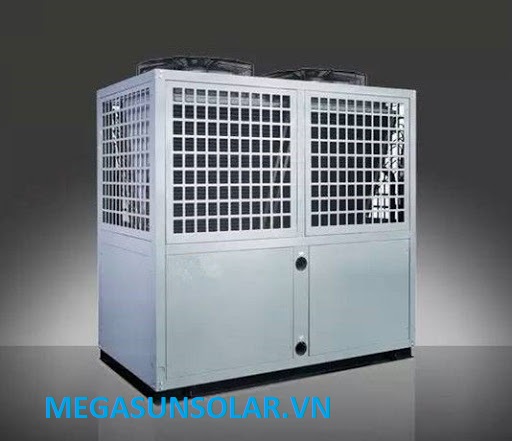 Máy bơm nhiệt heat pump Megasun được kết hợp với bồn bảo ôn