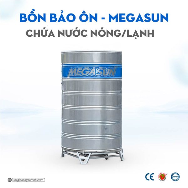 Megasun - Nhận gia công bồn nước nóng công nghiệp theo yêu cầu