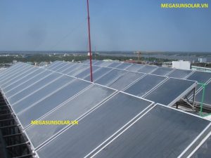 hệ thống nước nóng năng lượng mặt trời công nghiệp tấm phẳng