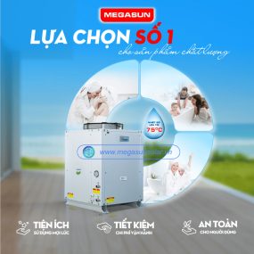 Máy bơm nhiệt Heat pump water heater Megasun MGS-6HP-2500L