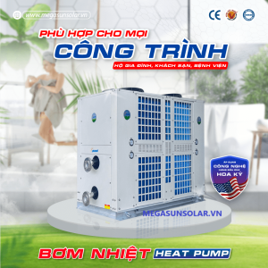 Máy nước nóng bơm nhiệt heat pump Megasun MGS-30HP