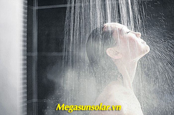 Máy nước nóng bơm nhiệt Megasun bình tích hợp trong cuộc sống