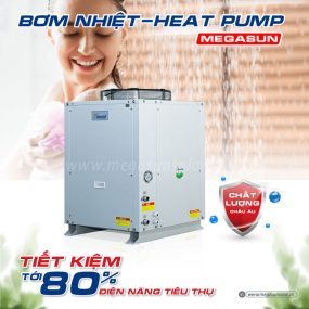 Bơm nhiệt cho gia đình Megasun MGS-1.5HP-400L