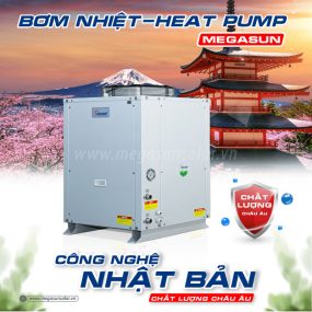 Bơm nhiệt cho gia đình Megasun MGS-1.5HP-400L