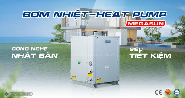 Bơm nhiệt cho gia đình Megasun MGS-1.5HP-400L