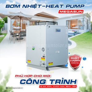 Bơm nhiệt cho gia đình Megasun MGS-1.5HP-400L